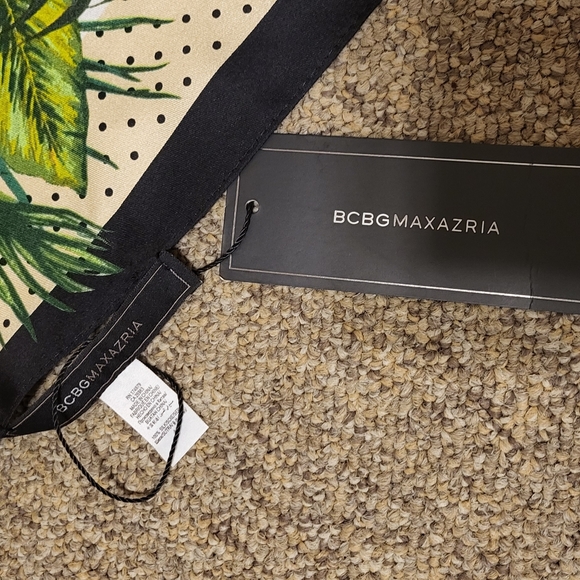 BCBGMaxazria Tropical Fruit Silk Scarf - Picture 4 of 11